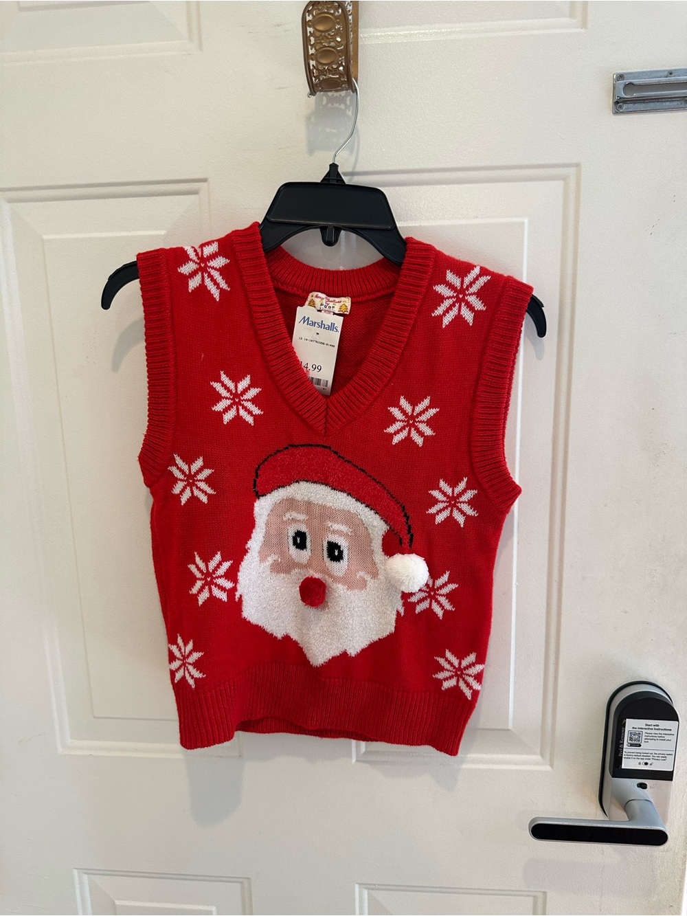 Kids Santa Sweater Vest